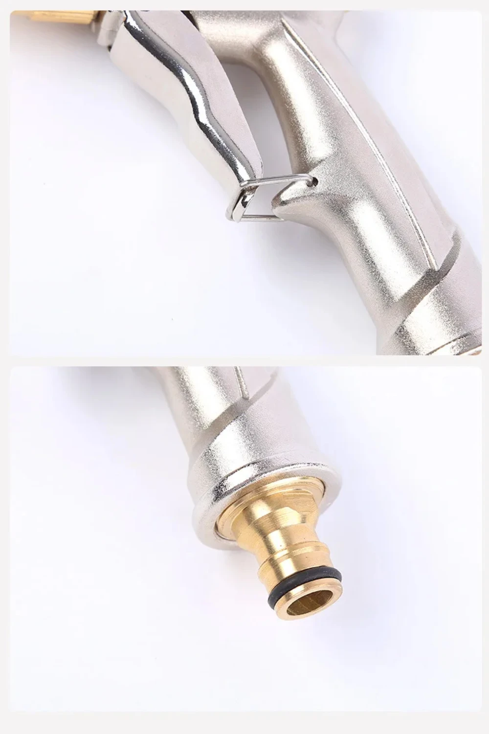 High Pressure Water Spray Gun Metal Brass Nozzle Garden Hose Pipe Lawn Car Wash Sprayer Sprinkler Car Wash Tool Water Guns