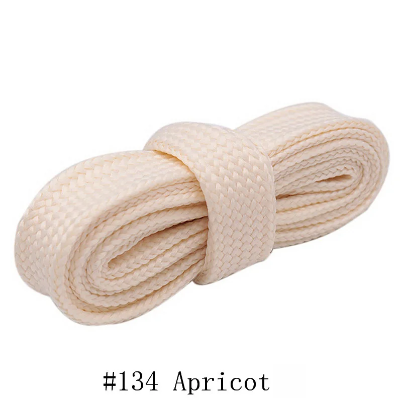Widened 18mm Width Double Layer Wide Laces Sneakers Solid Color Flat Fat Shoestrings Air Queen Bootlaces Force Shoelaces Cord