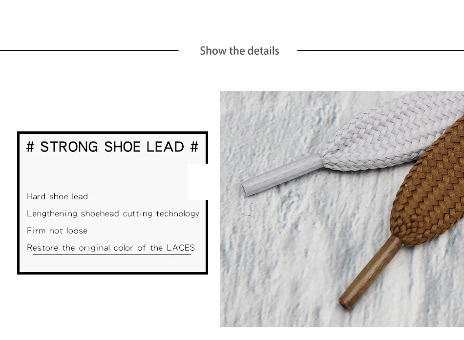 Widened 18mm Width Double Layer Wide Laces Sneakers Solid Color Flat Fat Shoestrings Air Queen Bootlaces Force Shoelaces Cord