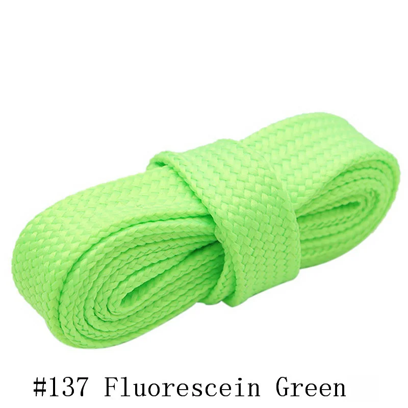 Widened 18mm Width Double Layer Wide Laces Sneakers Solid Color Flat Fat Shoestrings Air Queen Bootlaces Force Shoelaces Cord