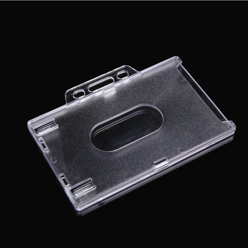 1pcs Plastic ID Card Badge Holder Student Staff Work ID Holder for Business Exhibition Office Supplies Nurse Accessories