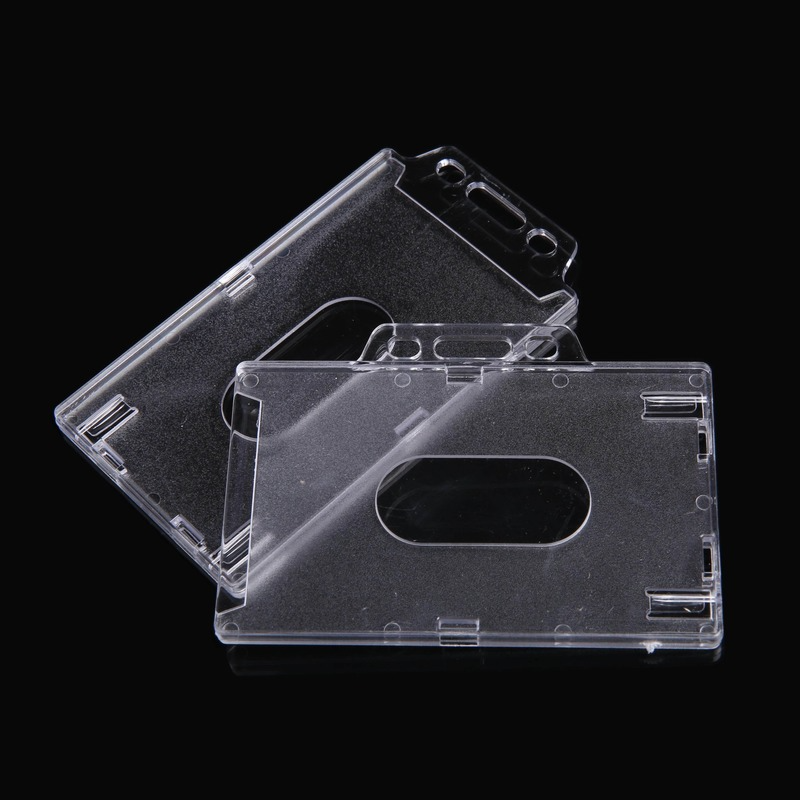 1pcs Plastic ID Card Badge Holder Student Staff Work ID Holder for Business Exhibition Office Supplies Nurse Accessories
