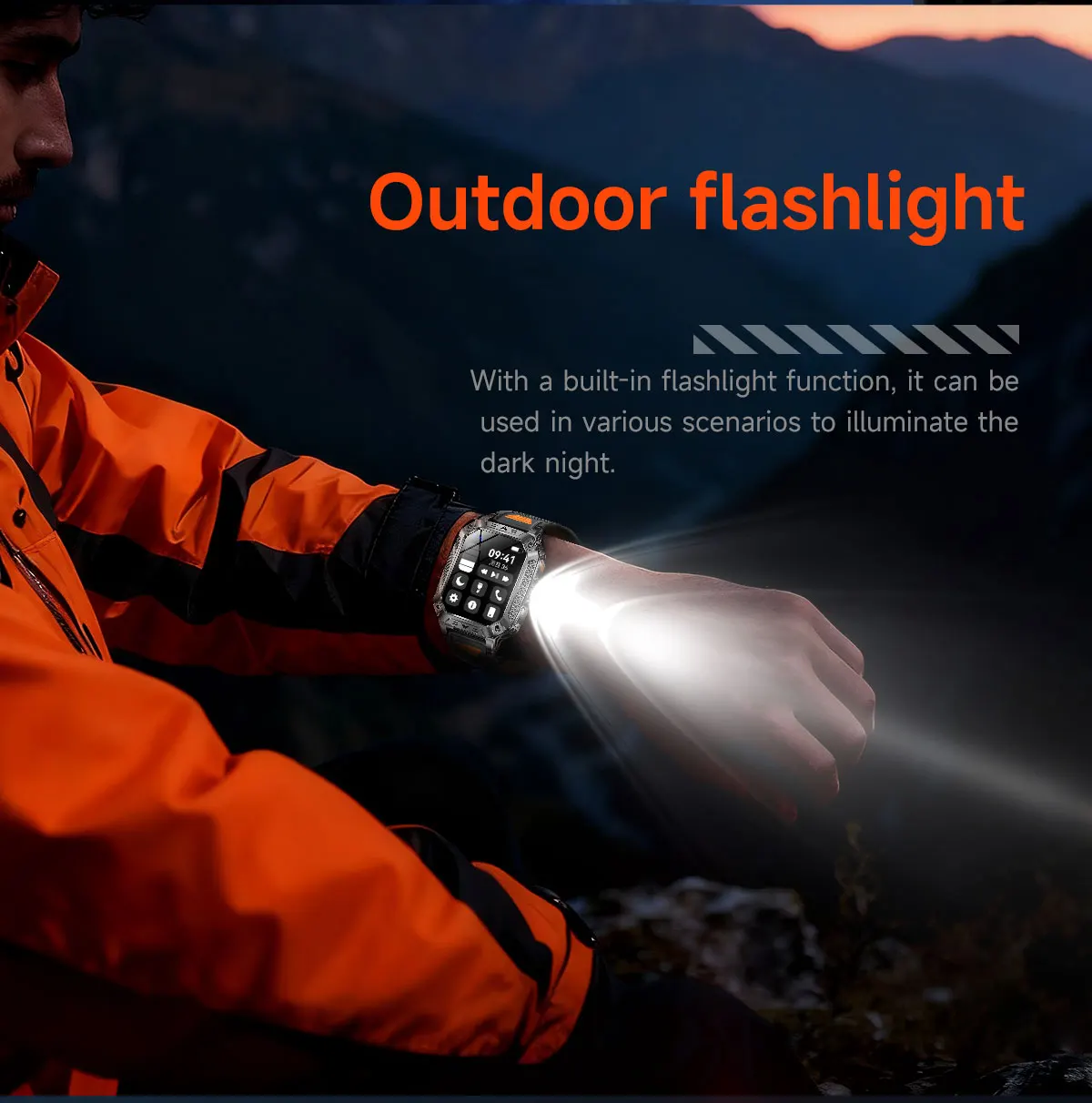 2026 New 1400mAh Battery Smart Watch GPS path Bluetooth Call 10ATM Waterproof Swim Sport Run Hiking Outdoors Military Smartwatch