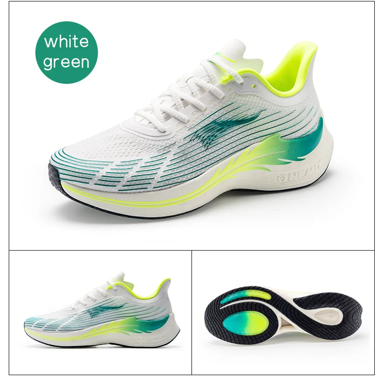 ONEMIX Running Shoes for Men Breathable Racing Sport Shoes Casual Soft New Trend Outdoor Male Anti-slip Walking Sneakers