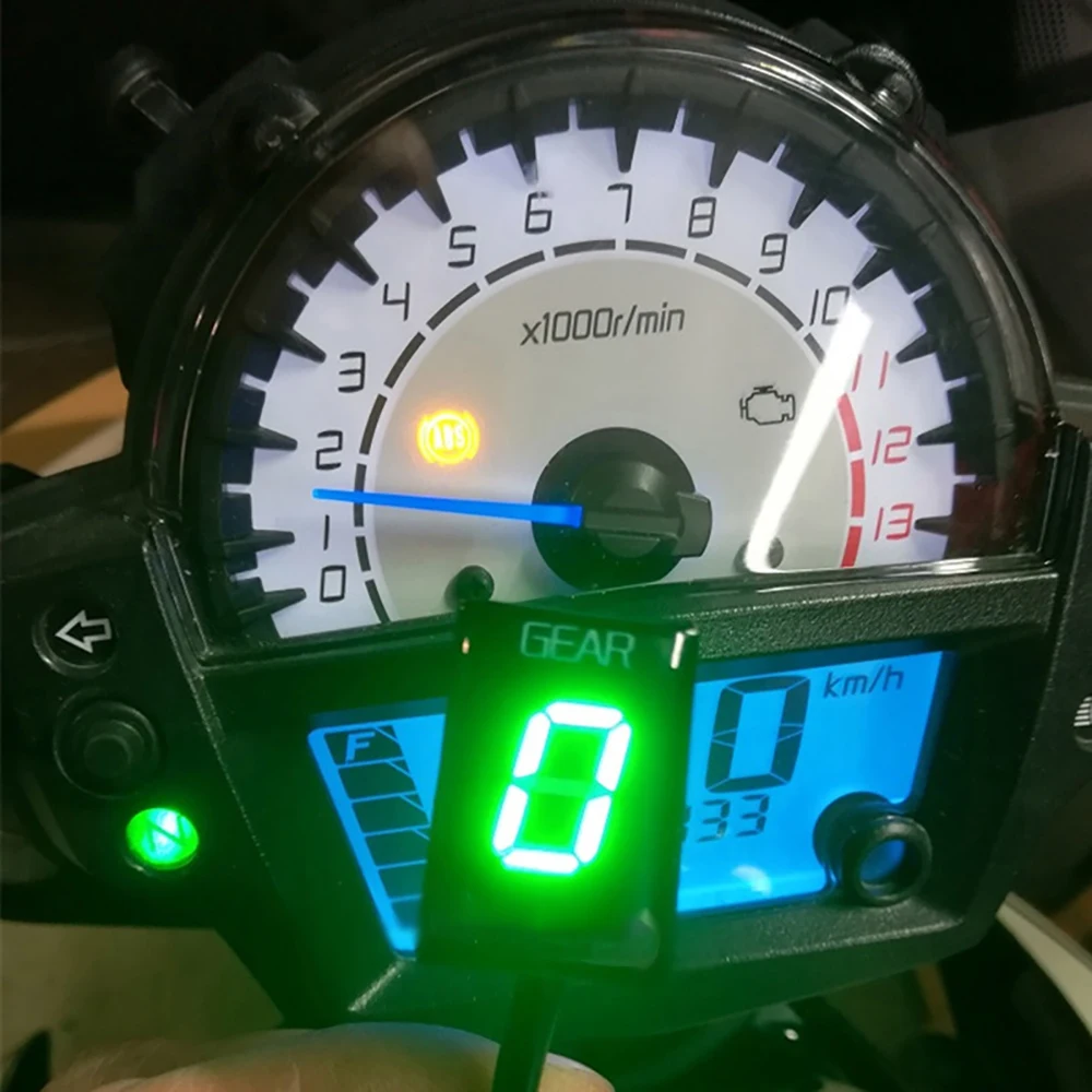 Gear Indicator For Kawasaki ZX6R ZX-6R ZX6RR ZX-6RR ER-6N ER-6F Z750 Z1000 Z 750 1000 ER-6N ER6N Motorcycle Gear Display Meter