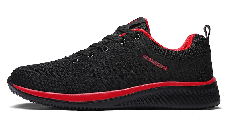 Sport Shoes Men Lightweight Running Sneakers Walking Casual Breathable Shoes Non-slip Comfortable lack Big Size 38-48 Hombre