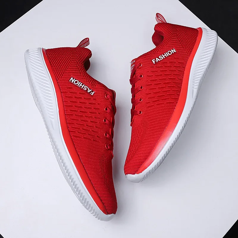 Sport Shoes Men Lightweight Running Sneakers Walking Casual Breathable Shoes Non-slip Comfortable lack Big Size 38-48 Hombre