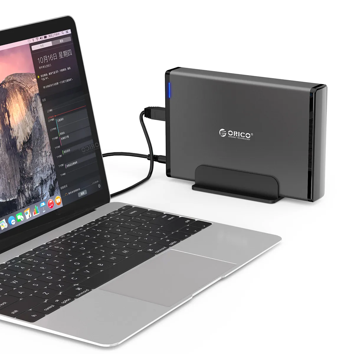 ORICO 3.5'' HDD Case SATA to USB 3.0 Adapter External Hard Drive Enclosure for 2.5" 3.5" SSD Disk HDD Case for PC
