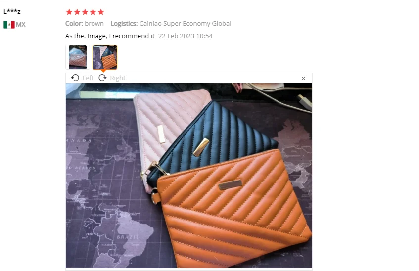 Stylish Women Wristlet Bag Women Leather Envelope Design Bag Shopping Traveling Portable Small Purse Clutch Wallet