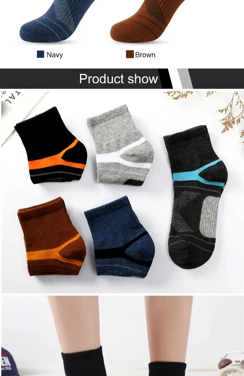 3/5/10/20 Pairs Lot Men's Socks Black Sports Socks Casual Run Autumn Winter High Quality Breathable Male Socks