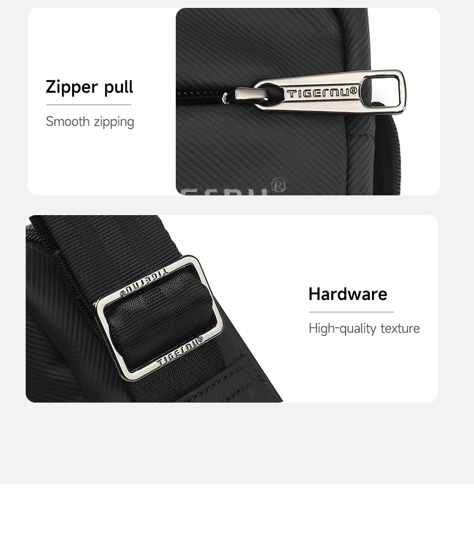 Tigernu New Men Messenger Bag High Quality Waterproof Shoulder Bag For Men Business Travel Crossbody Bag Male Mini Bag