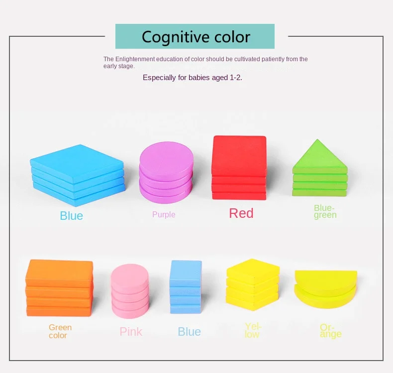 Geometric Shapes Wood 3D Puzzles for Kids Tangram Jigsaw Montessori Games Children Wooden Educational Toys with Box