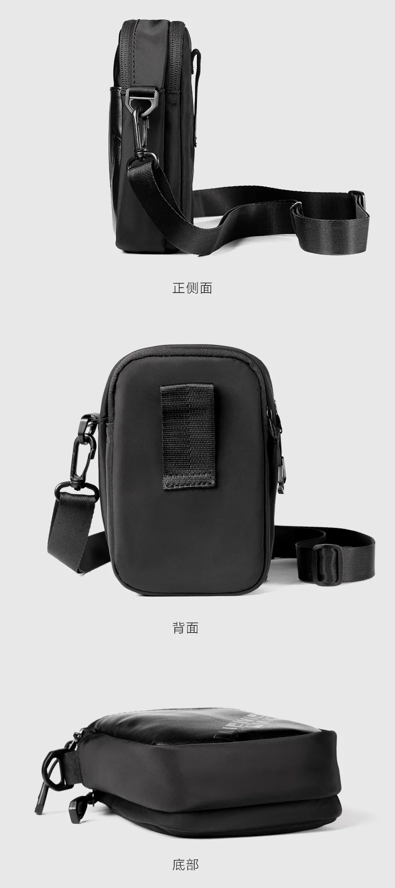 Brand Men Shoulder Bag for 9.7" ipad Men PU Leather Flaps Men's Crossbody Bags Business Flap Male Solid Messenger Bag Travel Bag