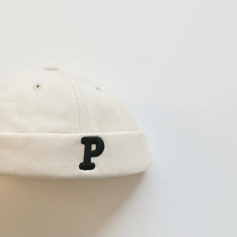 Baby Dome Melon Skullies Beanie Cap Children Soild Color Brimless Landlord Hat Kids Skullcap Korean Fashion Boy Girl Bonnet 아기모자
