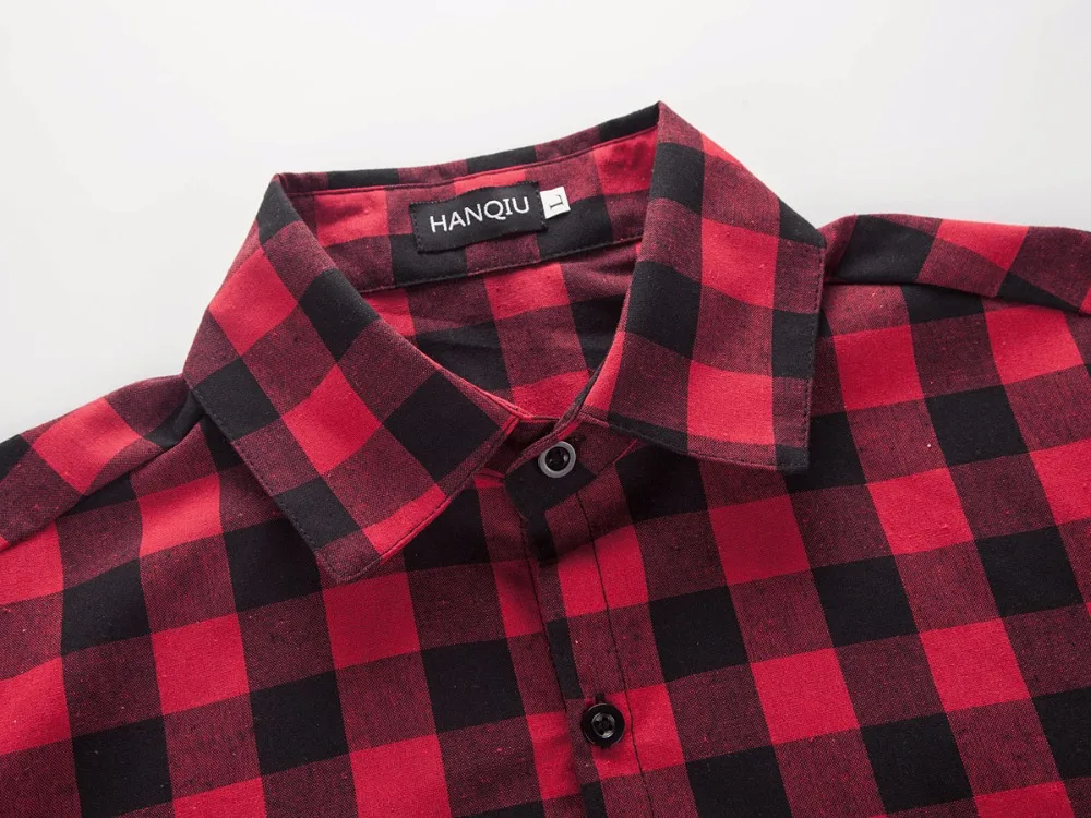 Red And Black Plaid Shirt Men Shirts 2026 New Summer Fashion Chemise Homme Mens Checkered Shirts Short Sleeve Shirt Men Blouse