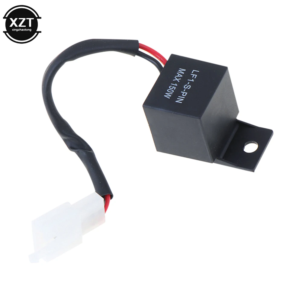 Motorcycle LED Turn Signal 2-pin Led Flasher Relay Suitable  for Honda Kawasaki Suzuki Yamaha LF1-S-PIN MAX150W