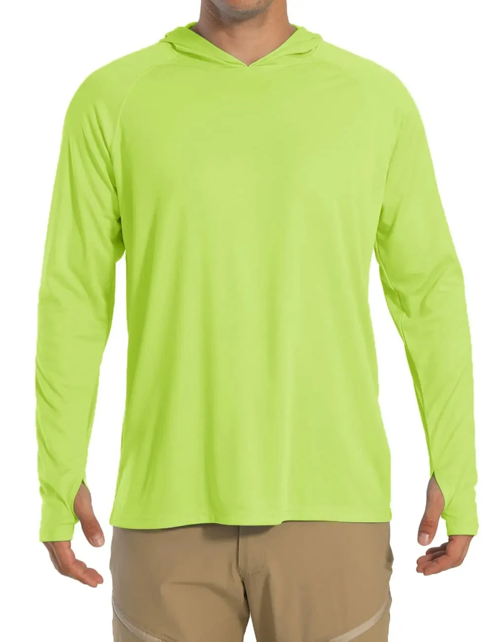 TACVASEN Sun Protection T-Shirts Mens Long Sleeve Hoodie Casual UV-Proof T-Shirts Breathable Lightweight Quick Dry T shirts Male