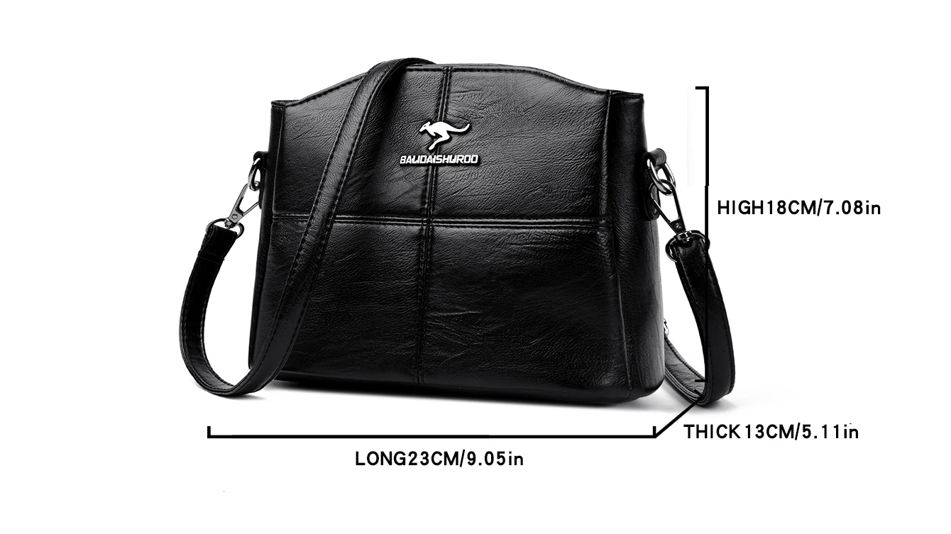 Women Embroidery Tote Bag High Quality Leather Ladies Handbags 2024 Women Shoulder Bag Small Crossbody Bags For Women Sac a Main