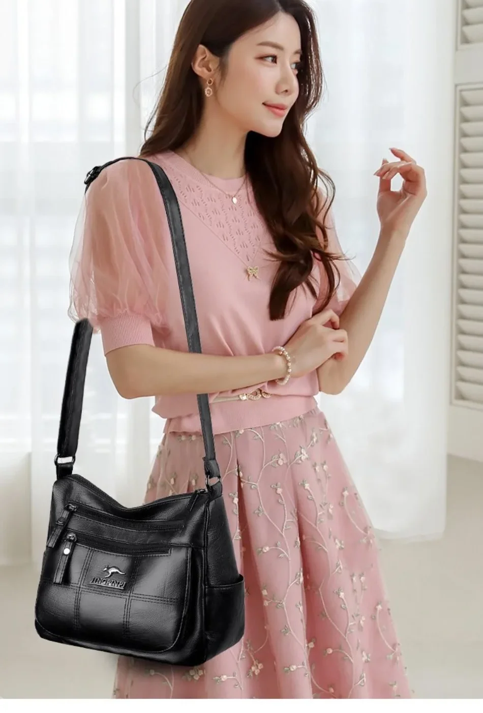 Genuine Brand Leather Sac Luxury Handbags Women Bags Designer Shoulder Crossbody Hand Bags for Women 2022 Purses and Handbags