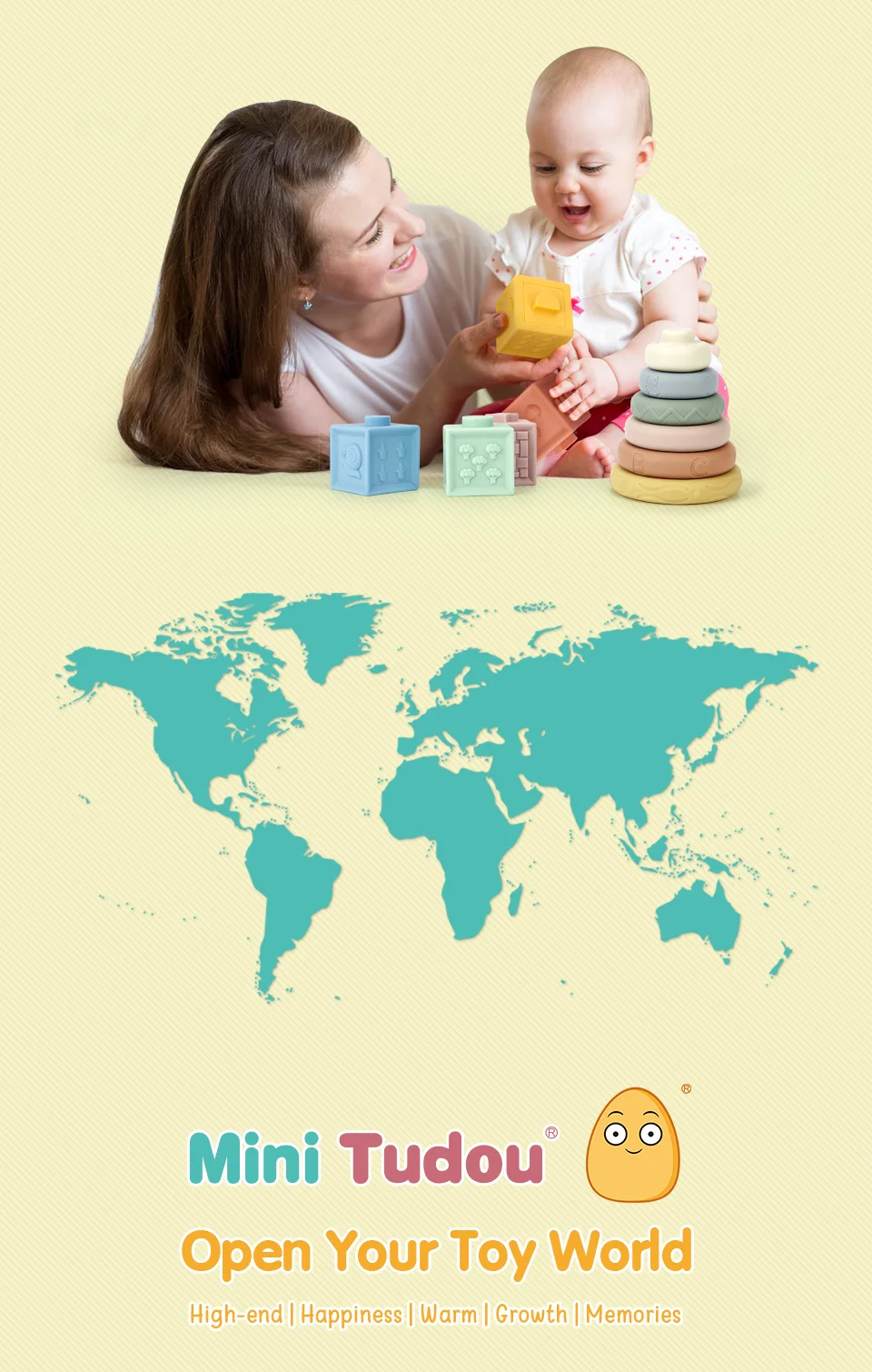Baby Toys Rolling Ball Pile Tower Finger Skill Training Rotating Stacking Track Early Educational Toy For Infant 13 24 Months