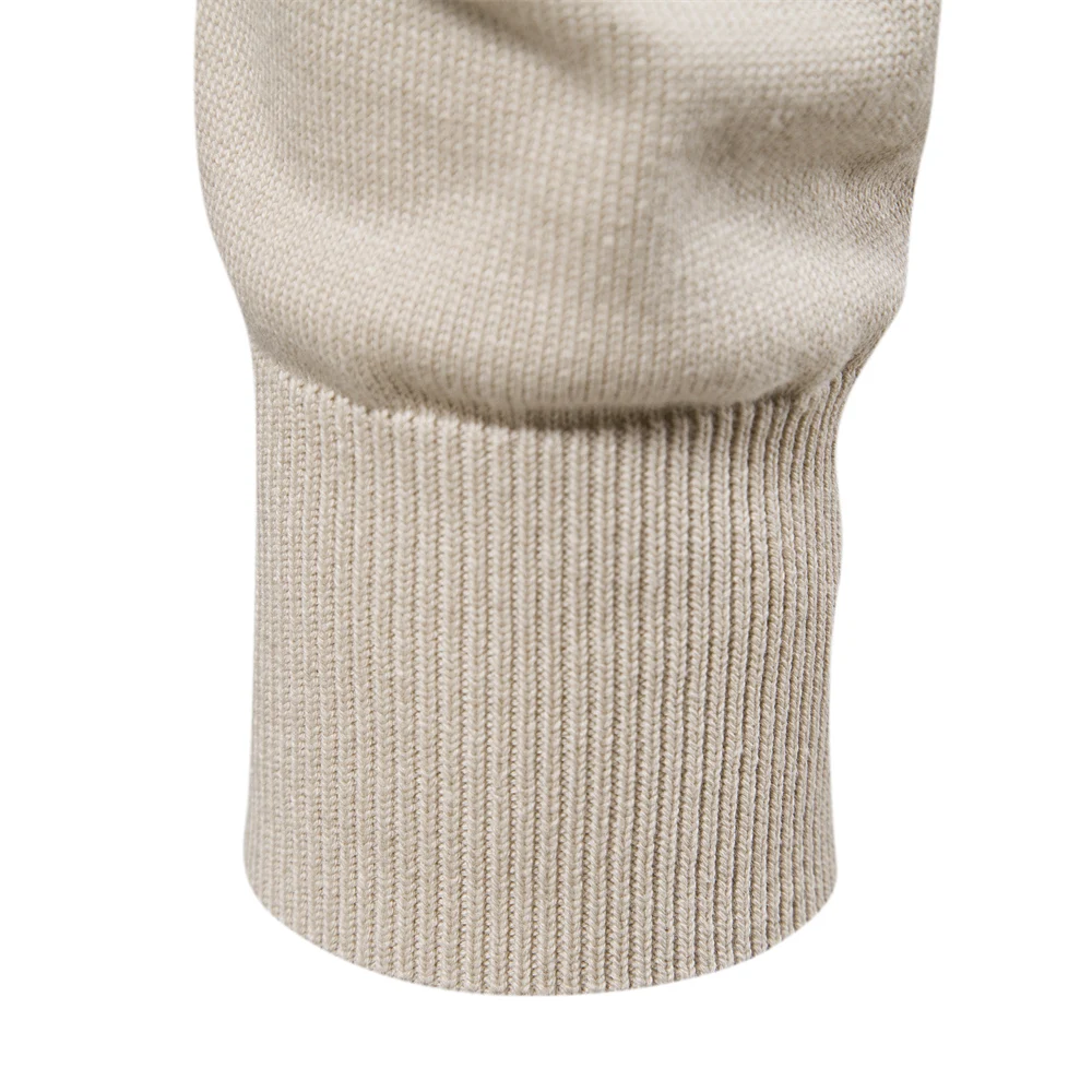 AIOPESON Argyle Basic Men Sweaters Solid Color O-neck Long sleeve Knitted Male Pullover Winter Fashion New Warm Sweaters for Men
