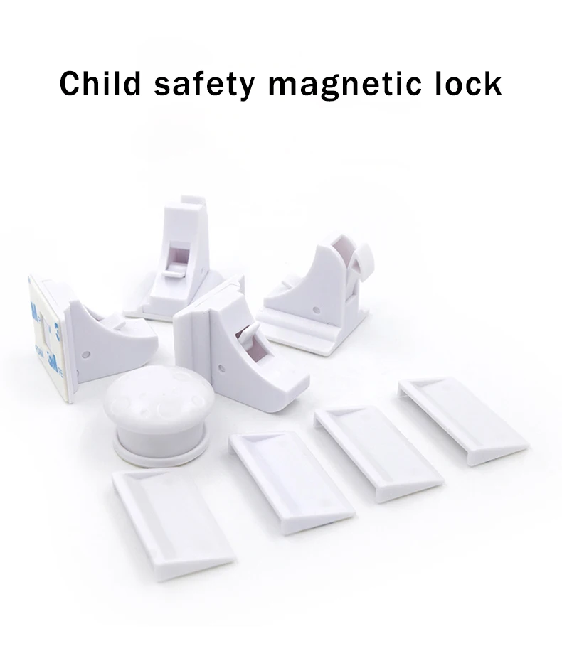 Baby Safety Lock Invisible Lock Kids Security Drawer Latch Cabinet Door Magnetic Child Safety Lock Limiter  Children Protection