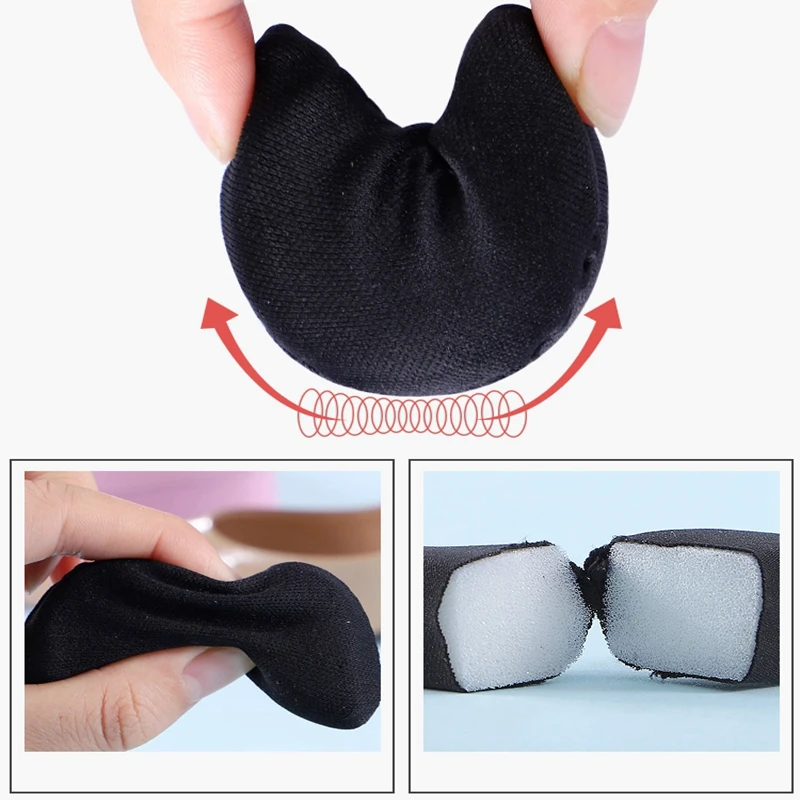High Heel Cushion Inserts Toe Plug Insoles Shoe Accessories - Adjustable Size Toe Pad for Shoe Yard Comfort
