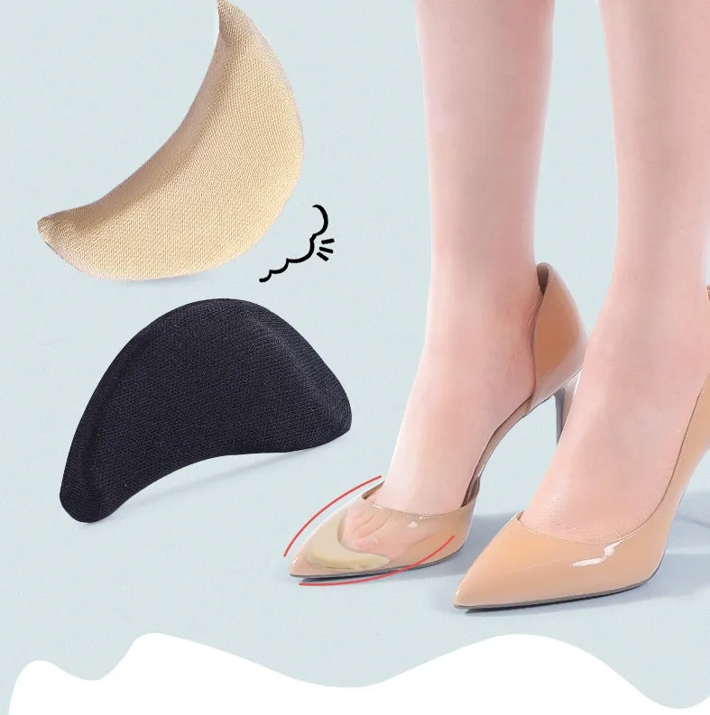 High Heel Cushion Inserts Toe Plug Insoles Shoe Accessories - Adjustable Size Toe Pad for Shoe Yard Comfort
