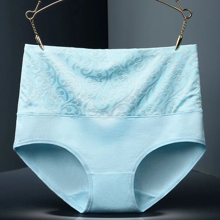 3Pcs Cotton Panties for Women Plus Size Underwear High Waist Abdominal Briefs Female Girl Postpartum Recovery Panties Women's