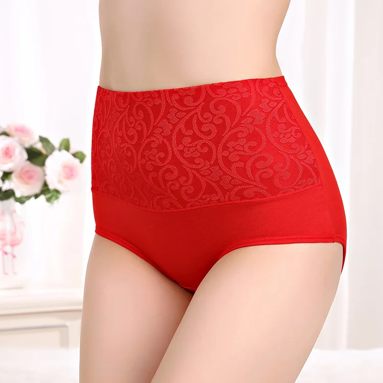 3Pcs Cotton Panties for Women Plus Size Underwear High Waist Abdominal Briefs Female Girl Postpartum Recovery Panties Women's