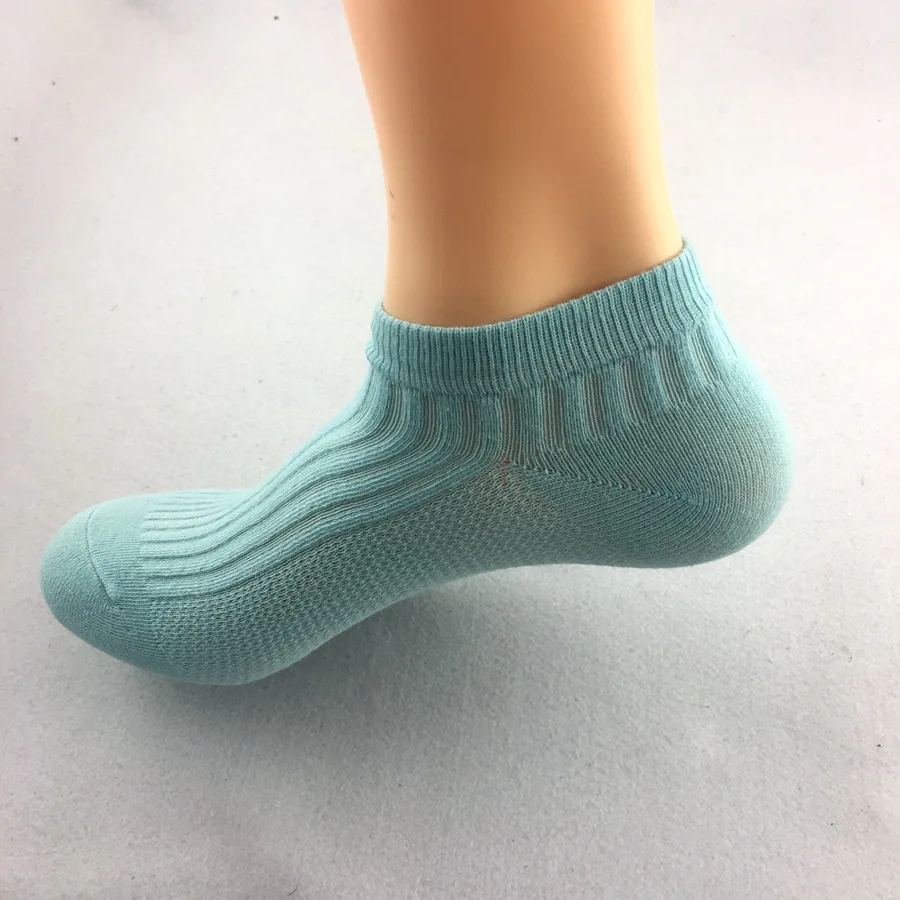 5 Pairs 100 Cotton Socks Women Men Female 1 Set Lot Color Pack Candy Color Ladies Sock Solid Color Invisible Female Sock Unisex