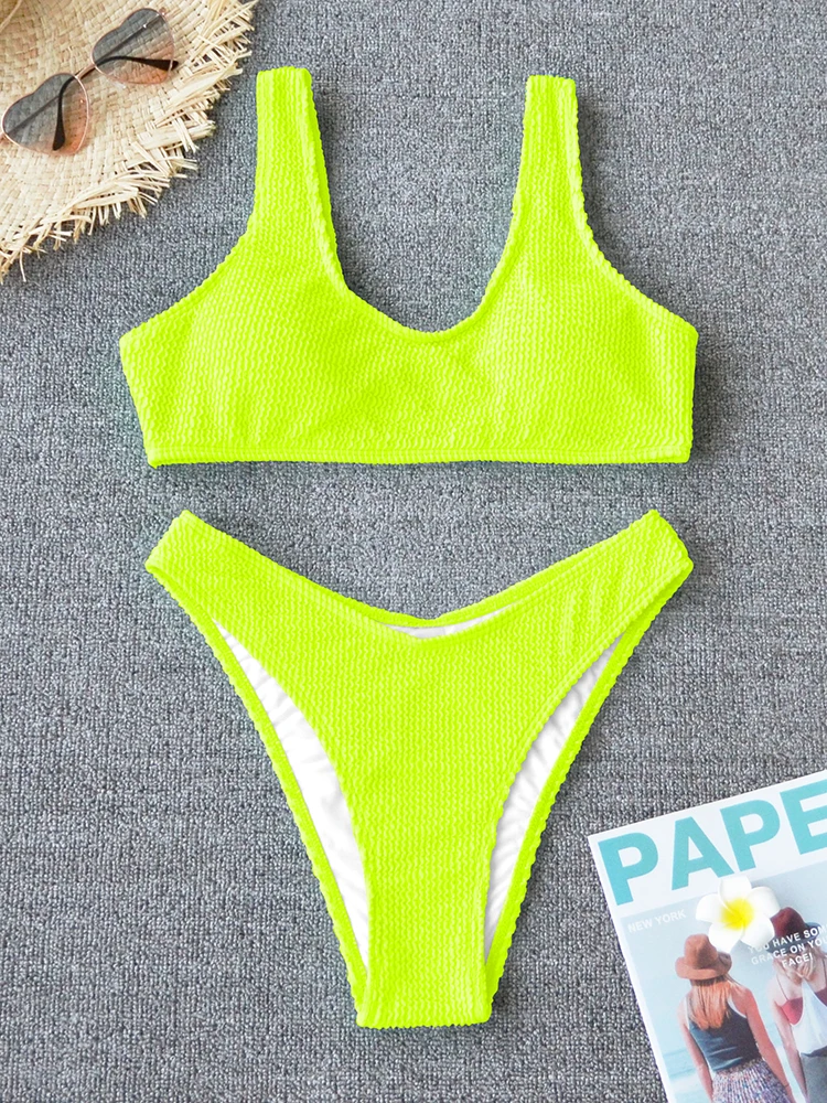 Sexy Bikini 2025 Swimsuit Women Swimwear Push Up Bikini Set Thong Brazilian Bathing Suit Beach Wear Biquini Bather Female