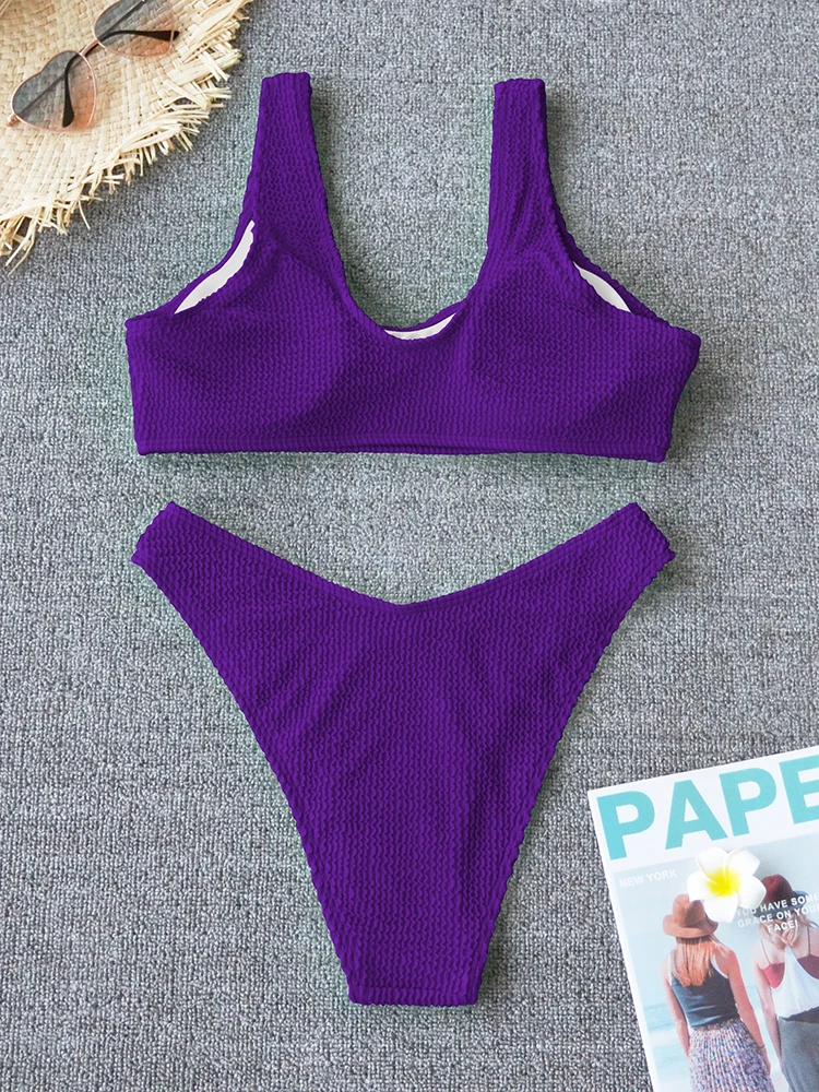 Sexy Bikini 2025 Swimsuit Women Swimwear Push Up Bikini Set Thong Brazilian Bathing Suit Beach Wear Biquini Bather Female