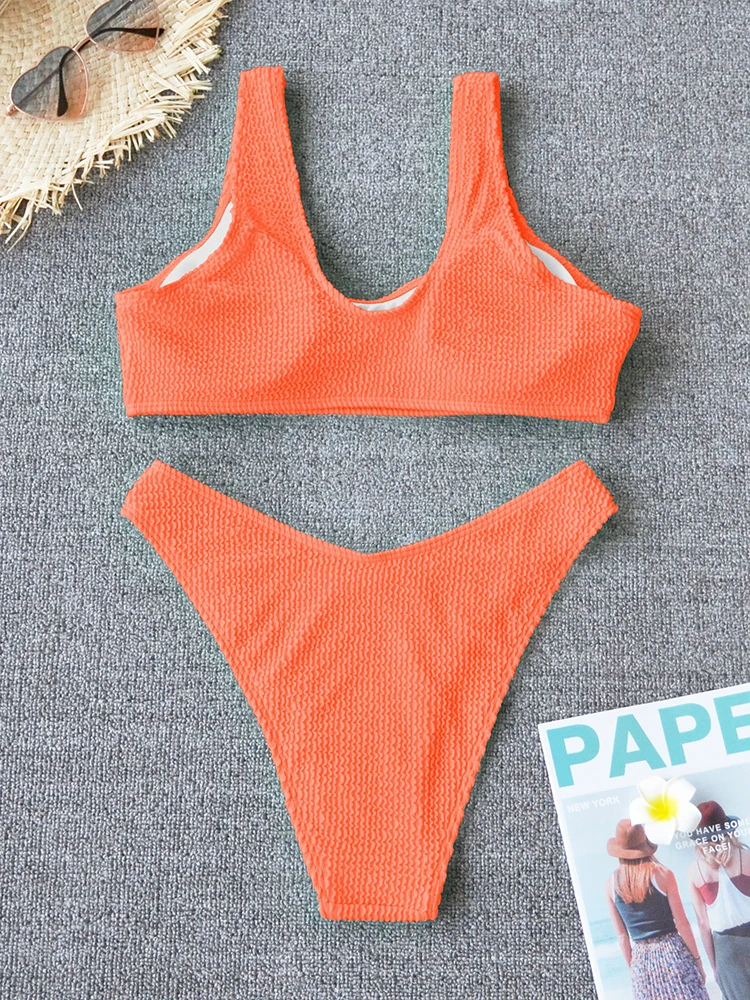 Sexy Bikini 2025 Swimsuit Women Swimwear Push Up Bikini Set Thong Brazilian Bathing Suit Beach Wear Biquini Bather Female