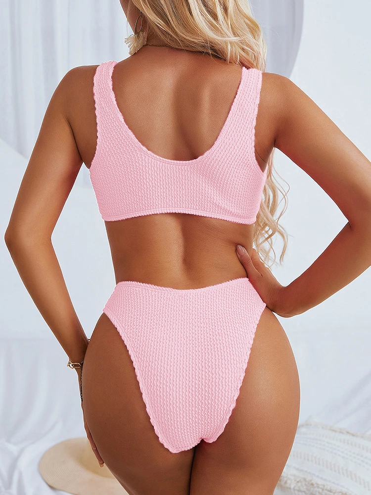 Sexy Bikini 2025 Swimsuit Women Swimwear Push Up Bikini Set Thong Brazilian Bathing Suit Beach Wear Biquini Bather Female