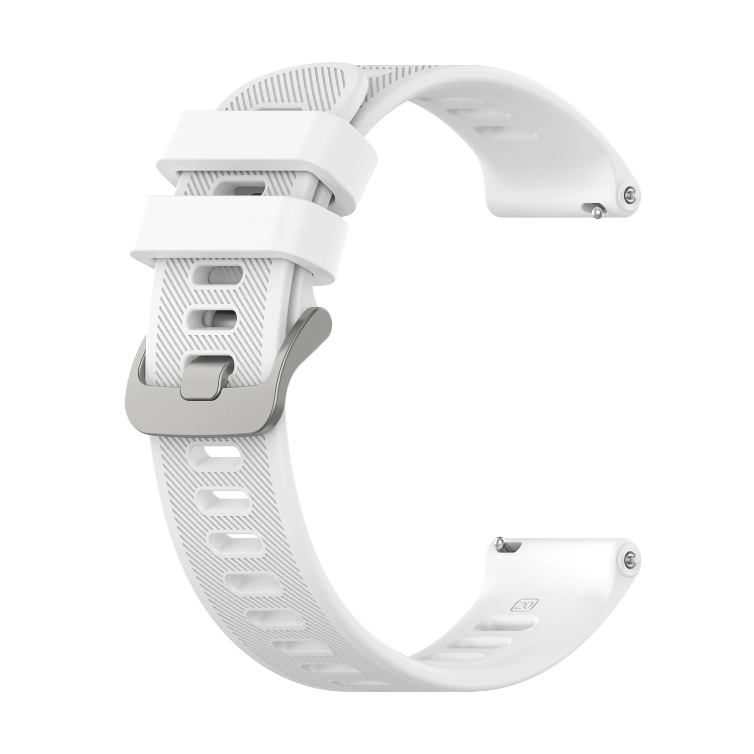 For Garmin 245 Strap Official Button Silicone Watch Band Sports Strap For Forerunner 245M/645/Vivoactive 3/Venu/Venu SQ Bracelet