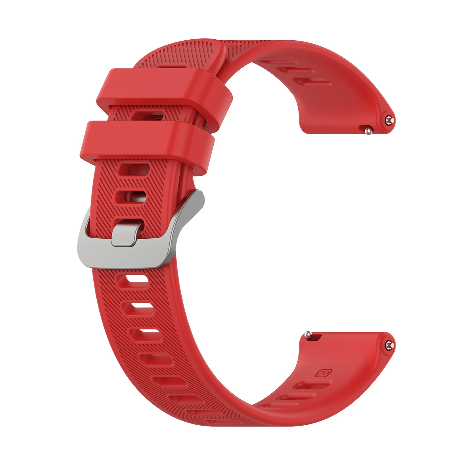 For Garmin 245 Strap Official Button Silicone Watch Band Sports Strap For Forerunner 245M/645/Vivoactive 3/Venu/Venu SQ Bracelet