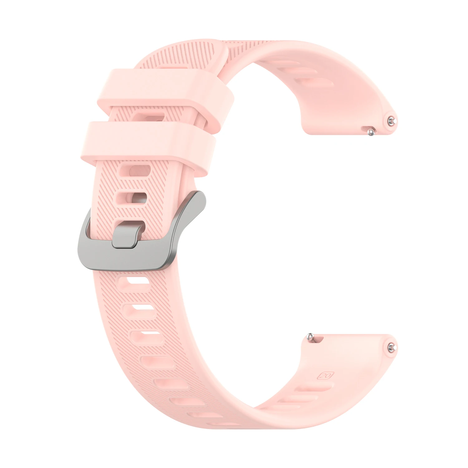 For Garmin 245 Strap Official Button Silicone Watch Band Sports Strap For Forerunner 245M/645/Vivoactive 3/Venu/Venu SQ Bracelet