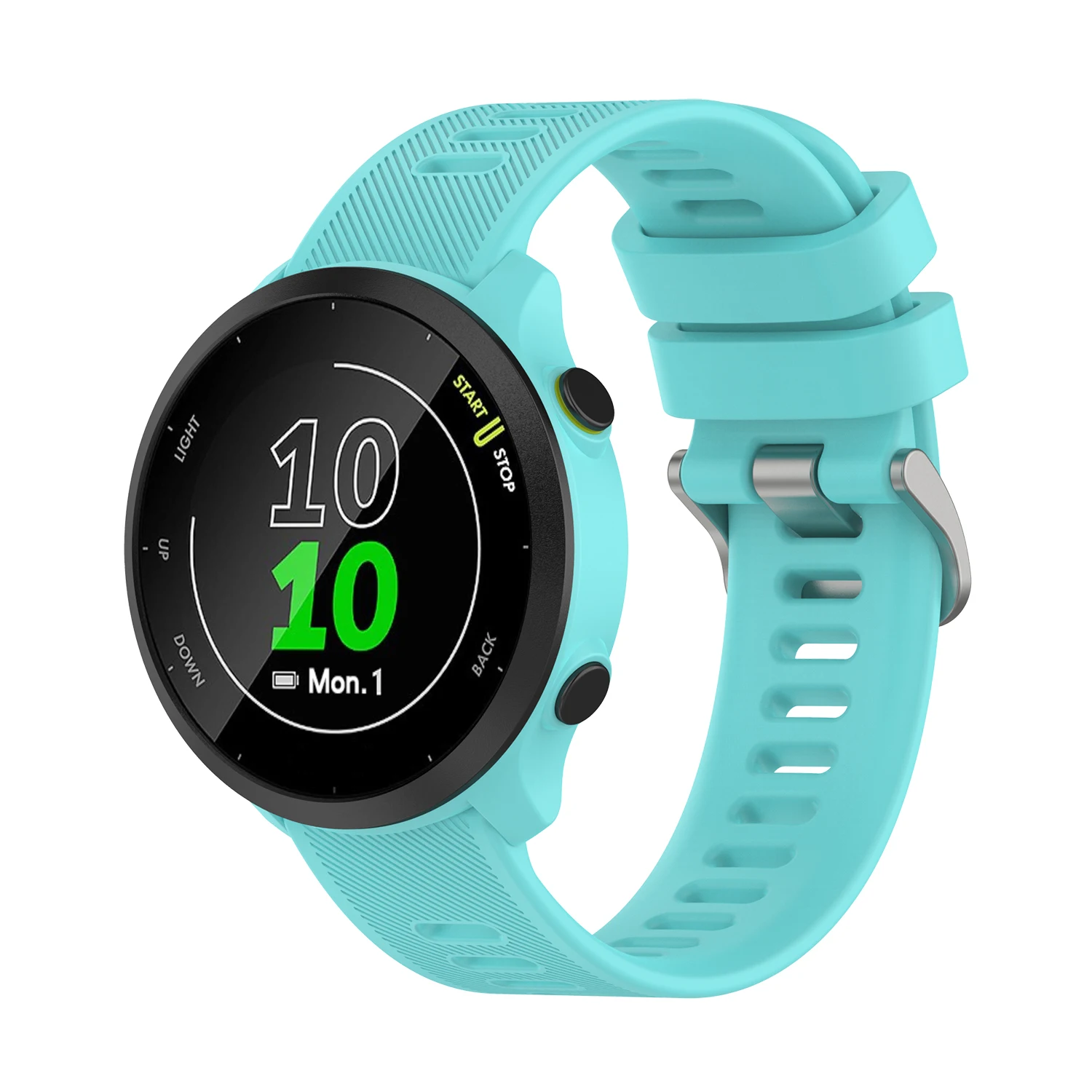 For Garmin 245 Strap Official Button Silicone Watch Band Sports Strap For Forerunner 245M/645/Vivoactive 3/Venu/Venu SQ Bracelet