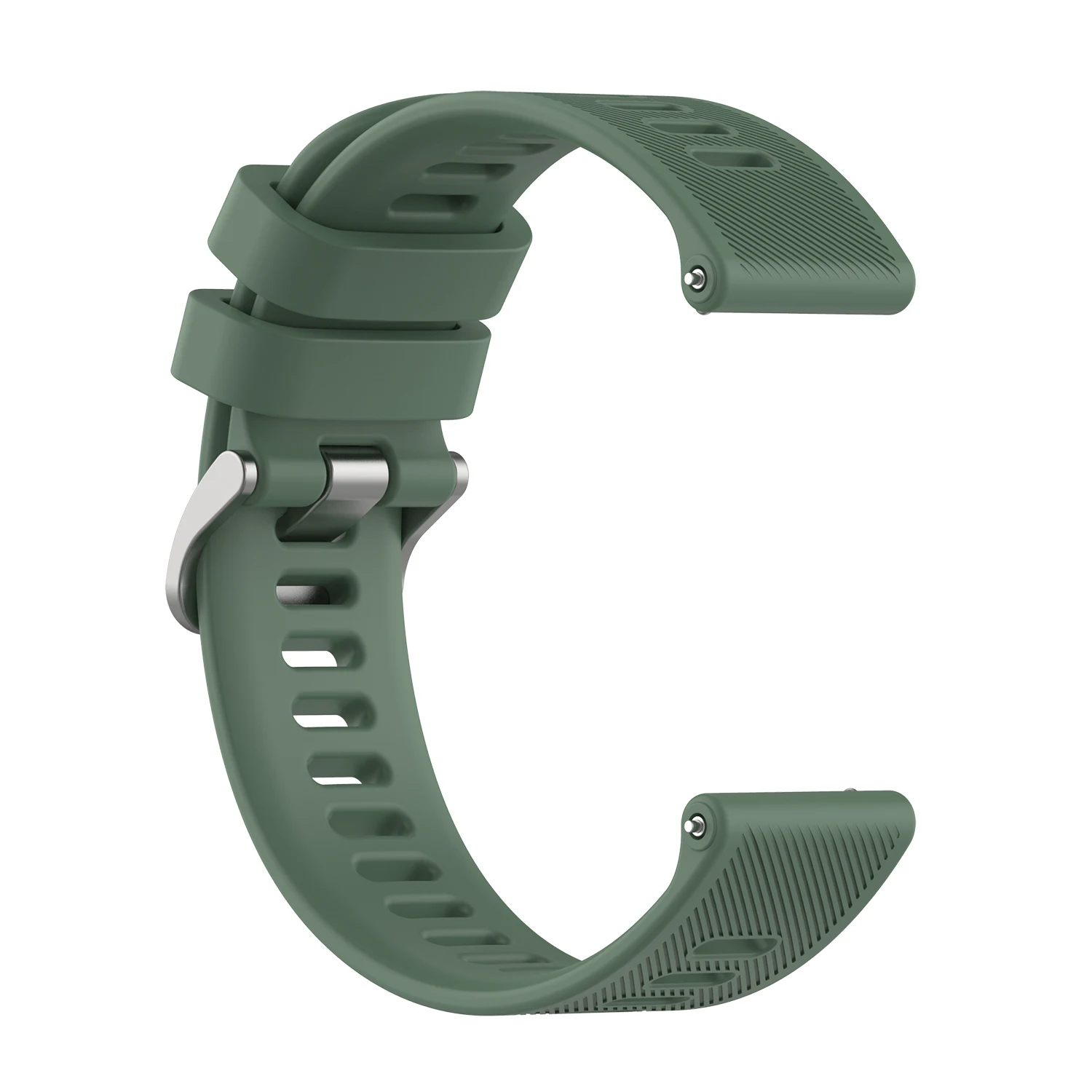 For Garmin 245 Strap Official Button Silicone Watch Band Sports Strap For Forerunner 245M/645/Vivoactive 3/Venu/Venu SQ Bracelet