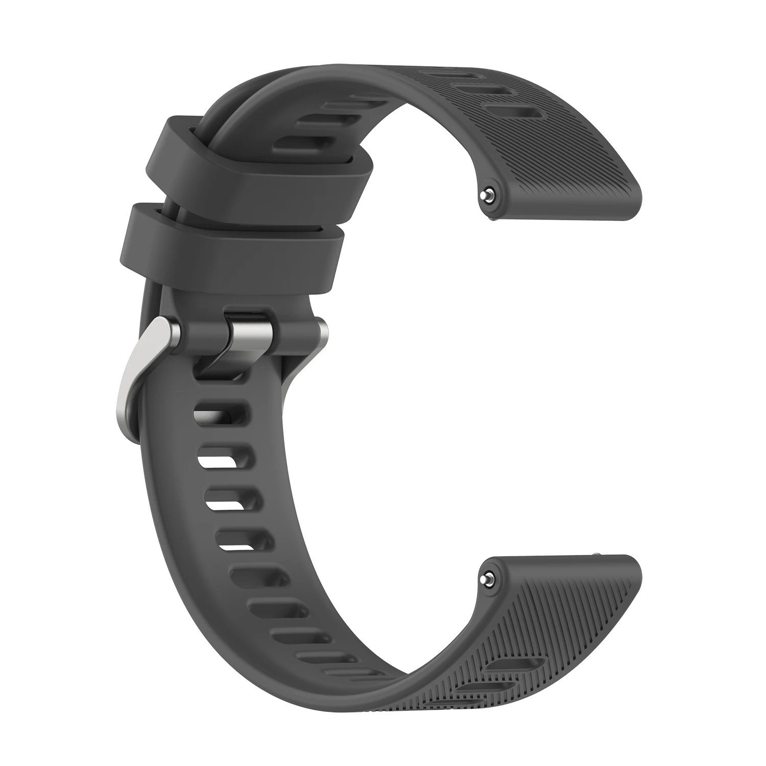 For Garmin 245 Strap Official Button Silicone Watch Band Sports Strap For Forerunner 245M/645/Vivoactive 3/Venu/Venu SQ Bracelet