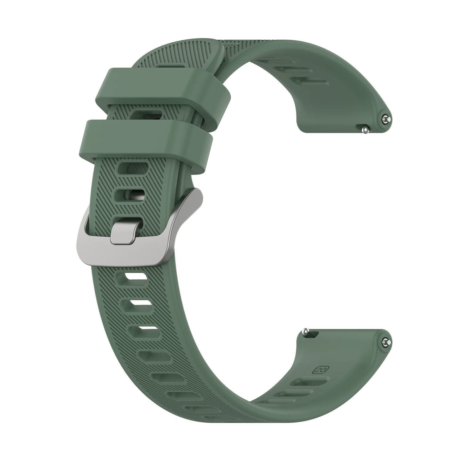 For Garmin 245 Strap Official Button Silicone Watch Band Sports Strap For Forerunner 245M/645/Vivoactive 3/Venu/Venu SQ Bracelet