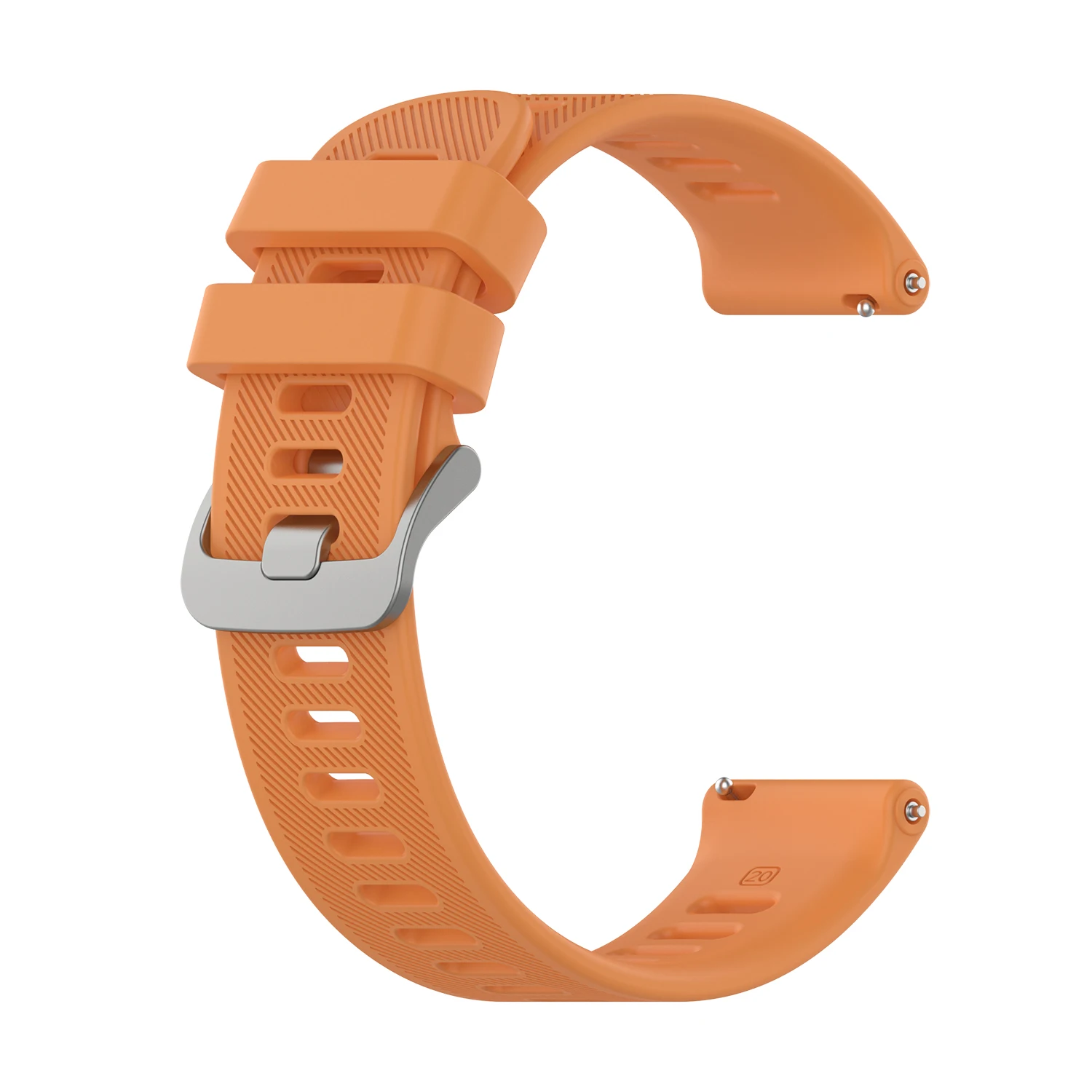 For Garmin 245 Strap Official Button Silicone Watch Band Sports Strap For Forerunner 245M/645/Vivoactive 3/Venu/Venu SQ Bracelet