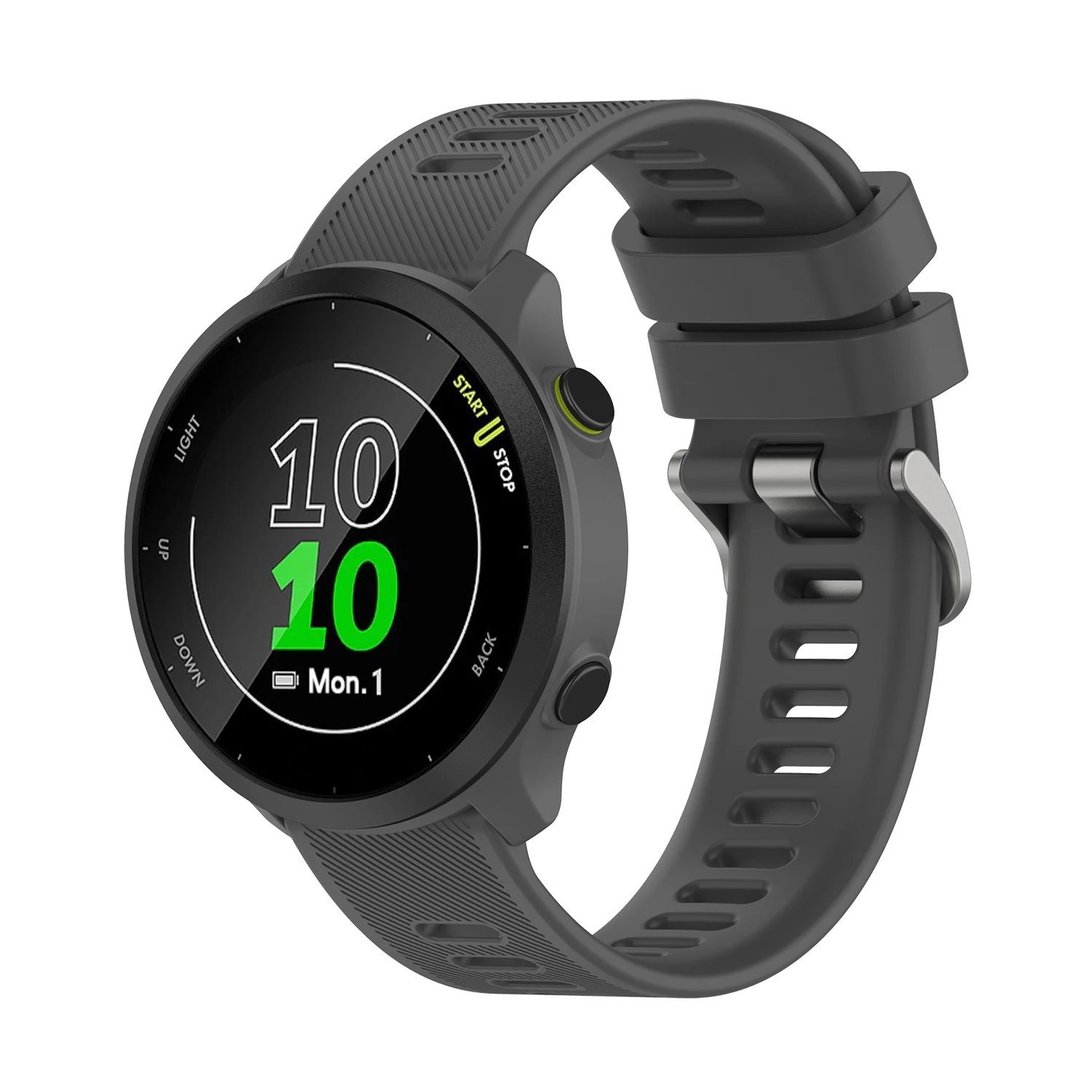For Garmin 245 Strap Official Button Silicone Watch Band Sports Strap For Forerunner 245M/645/Vivoactive 3/Venu/Venu SQ Bracelet