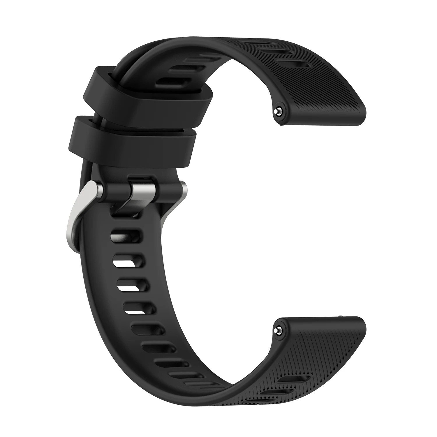For Garmin 245 Strap Official Button Silicone Watch Band Sports Strap For Forerunner 245M/645/Vivoactive 3/Venu/Venu SQ Bracelet