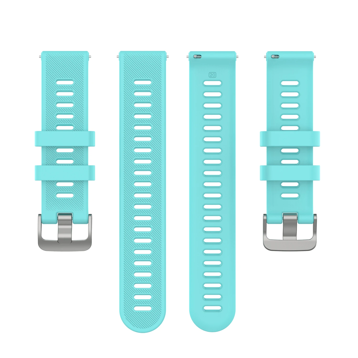 For Garmin 245 Strap Official Button Silicone Watch Band Sports Strap For Forerunner 245M/645/Vivoactive 3/Venu/Venu SQ Bracelet