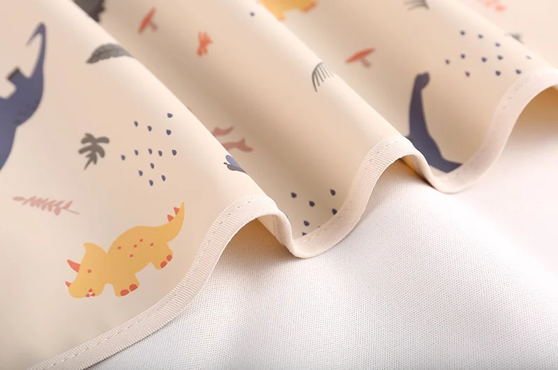 Baby Waterproof Crib Sheet Three Sizes Baby Urine Changing Mat Cotton Reusable Infant Change Diaper Pad Cover Washable Diaper