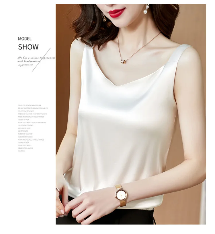 Korean Silk Women Blouses Shirt Woman Satin Blouse Tops Women Satin Lace Embroidery Blouse Top Woman V-neck Printing Shirts Tops