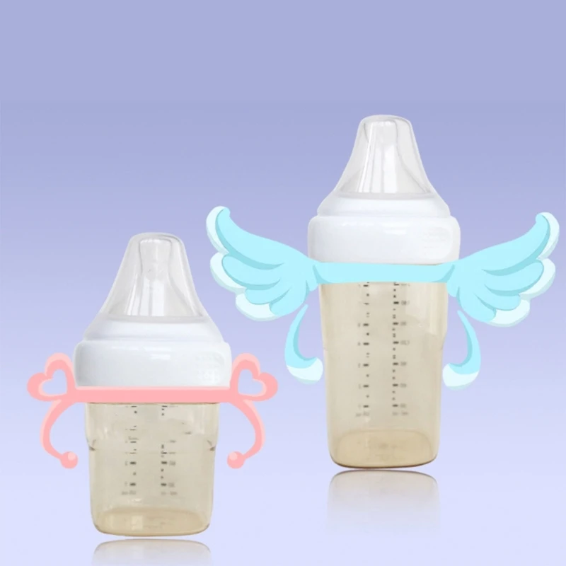 Newborn Bottle Grip Handle Infants Milk Bottle Hand Shank for hegen Baby Feeding Bottle Dropshipping