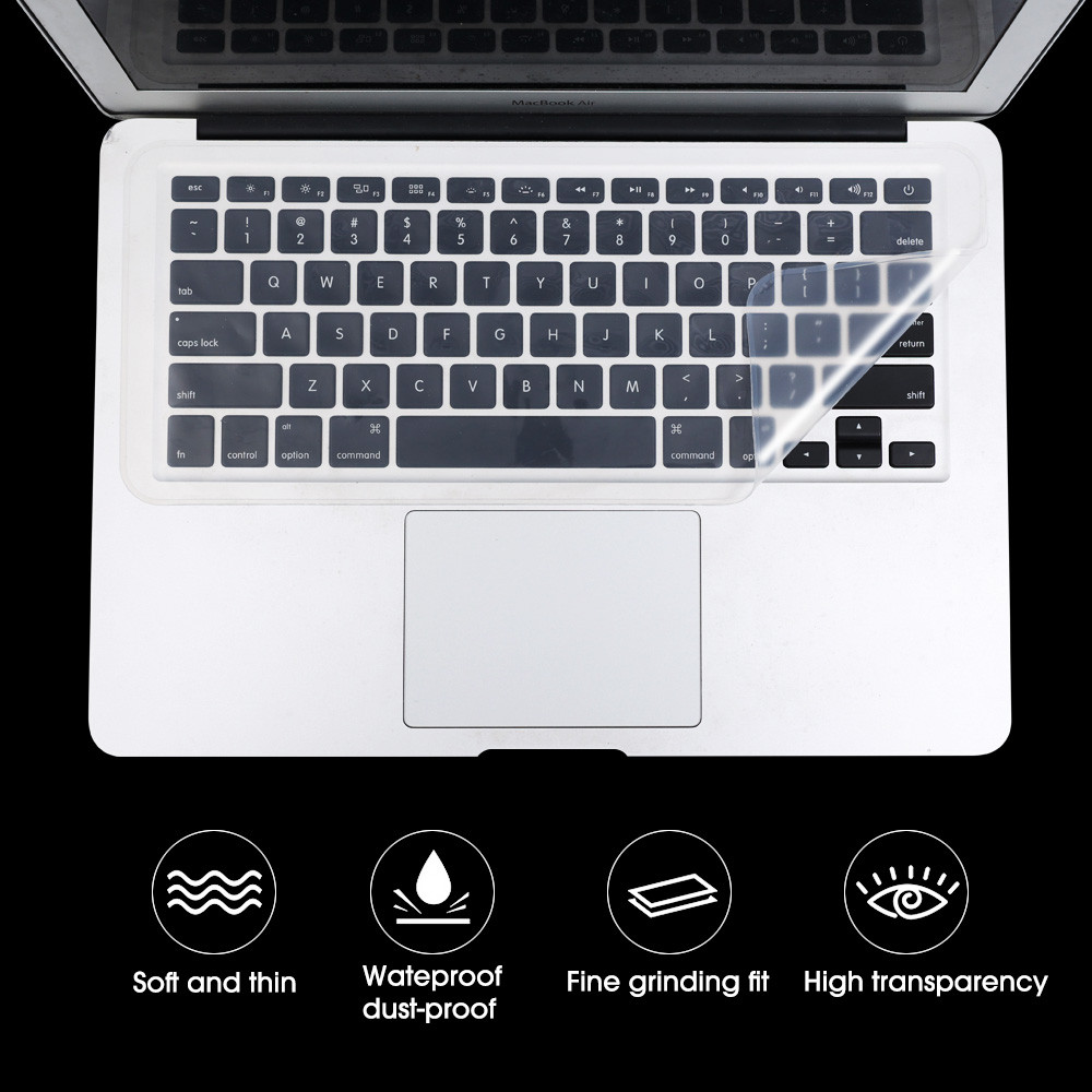 Laptop Keyboard Protective Waterproof Film 13-14 Inch And 15-17 Inch Universal Notebook Keyboard Silicone Cover Dustproof Film